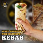 un sandwich kebab